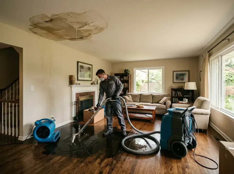 attic-pipe-burst-ceiling-drip-008 — frequently asked questions, Water Damage Restoration & Carpet Care in Red Oak, TX